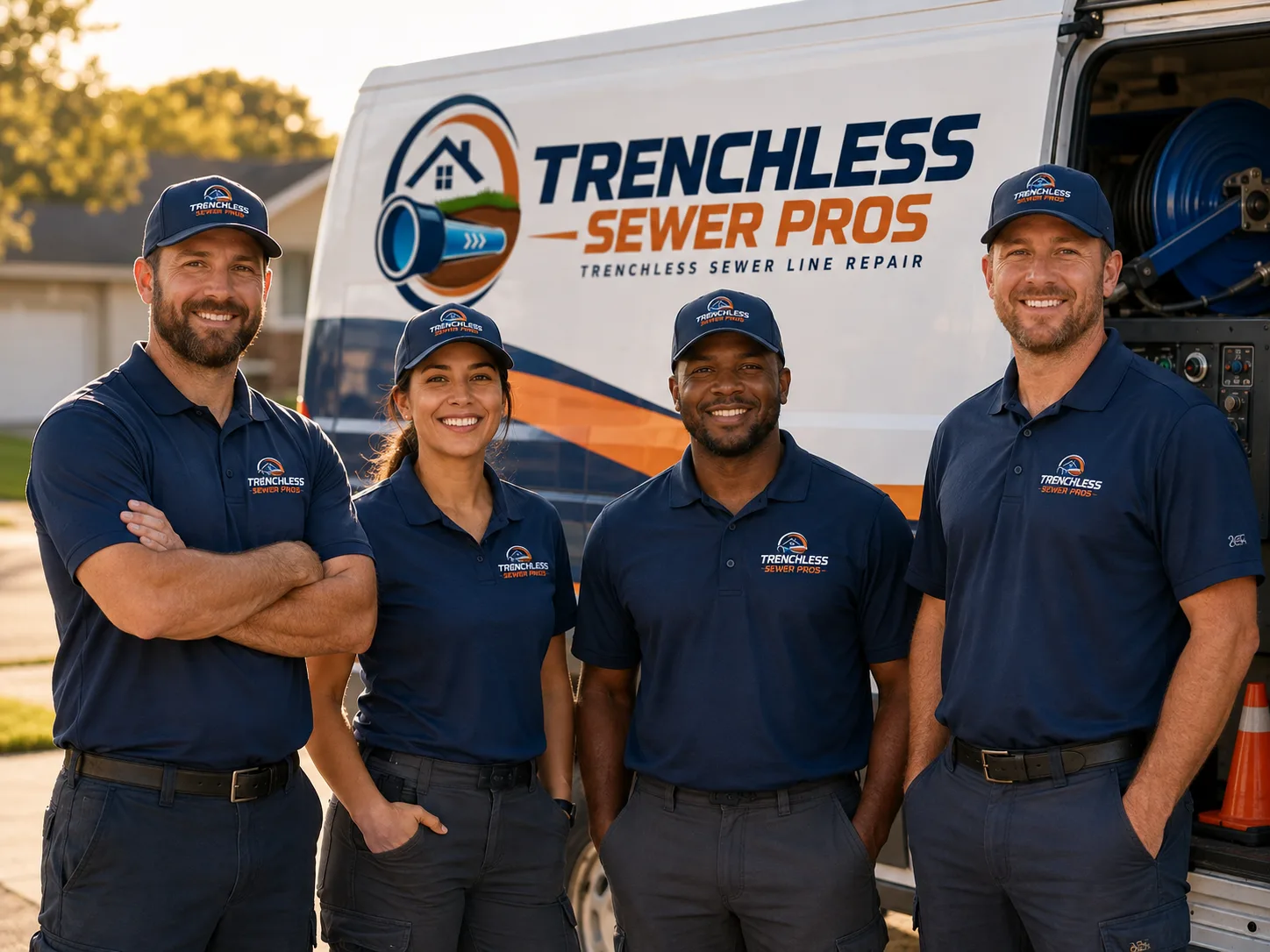 Trenchless Sewer Repair company in Nada, TX
